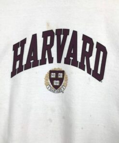 Vintage Style Harvard University Crewneck Sweatshirt Printed Spell Out Logo Harvard University Sweater Pullover Hoodie, Shirt Gifts for Fans