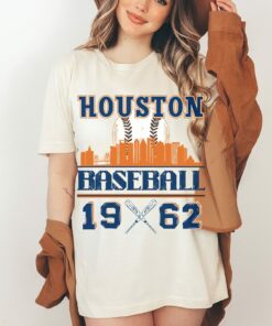 Vintage Style Houston Baseball MLB T Shirt, Hoodie, Sweatshirt Full Size S -5XL
