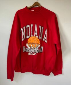Vintage Style Indiana University Hoosiers Basketball Champions Sweatshirt, Indiana Hoosiers Sweater, Gift for Fans