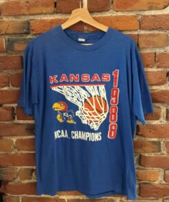 Vintage Style Kansas Jayhawks NCAA Basketball Champions T-Shirt, Kansas Jayhawks Shirt, Vintage Style 90s Shirt, Gift For Her, Kansas Jayhawks Sweater