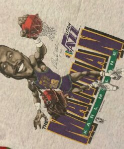 Vintage Style Karmalone Basket Ball T-Shirt Sweatshirt Pullover Hoodie Reprinted Full Color Full Size