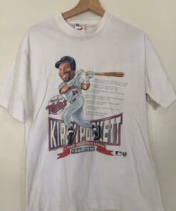 Vintage Style Kirby Pucket Carricature T-Shirt Sweatshirt Pullover Hoodie Reprinted Full Color Full Size