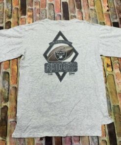 Vintage Style Los Angeles Raiders T Shirt Hoodie Sweatshirt Full Size Full Color Gift for NFL Fans