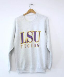 Vintage Style Louisiana State University LSU Tigers Sweatshirt, LSU Tigers Shirt, Louisiana State Football Sweatshirt, Gift For Her, GIFT For Him