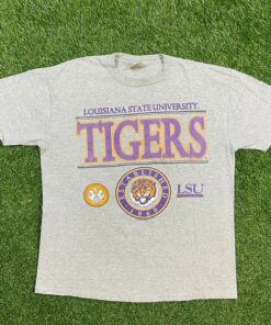 Vintage Style Louisiana State University Tigers T-Shirt, Louisiana State Shirt, Vintage Style 90 Shirt, Gift For Her, Gift For Him