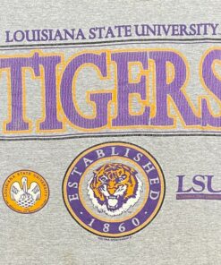 Vintage Style Louisiana State University Tigers T-Shirt, Louisiana State Shirt, Vintage Style 90 Shirt, Gift For Her, Gift For Him