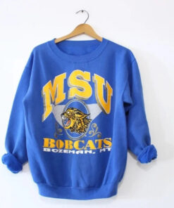 Vintage Style Montana State University Bobcats Sweatshirt, Vintage Style 90s Shirt, Gift for Her, Gift For Him, Bobcats Sweater