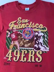 Vintage Style NFL 49Ers San Francisco Dodge America T-Shirt Sweatshirt Pullover Hoodie Reprinted Full Color Full Size Gift for NFL Fans