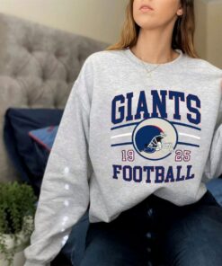 Vintage Style NY Giants New York Football Sweatshirt Shirt Hoodie, Gifts for Fans