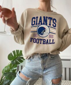 Vintage Style NY Giants New York Football Sweatshirt Shirt Hoodie, Gifts for Fans