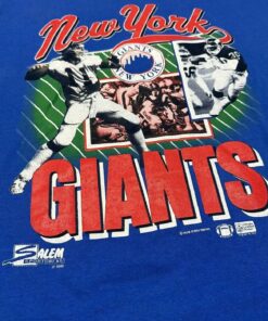 Vintage Style New York Giants T-Shirt Hoodie Sweatshirt Full Size Full Color Gift for NFL Fans