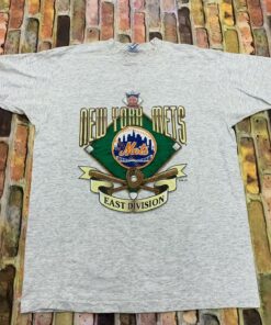 Vintage Style New York Mets East Division T Shirt Hoodie Sweatshirt Full Size Full Color