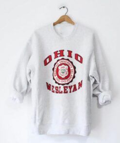 Vintage Style Ohio Wesleyan University Sweatshirt, Ohio Wesleyan Sweater, Gift for Her, Gift For Him, Ohio Wesleyan Sweatshirt