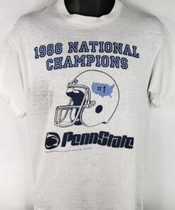 Vintage Style Penn State National Football Champions T-Shirt, Penn State SweatShirt, Gift For Her, Gift For Him, Penn State University Shirt