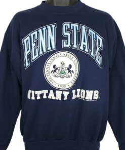 Vintage Style Penn State University Ninety Lions Sweatshirt, Penn State Sweater, Gift for Her, Gift For Him, Penn State Sweatshirt