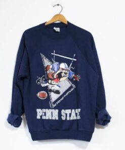 Vintage Style Penn State University Nittany Lions Looney Tunes Sweatshirt, Penn State Sweater, Vintage Style 90s Shirt, Gift for Her, Gift For Him