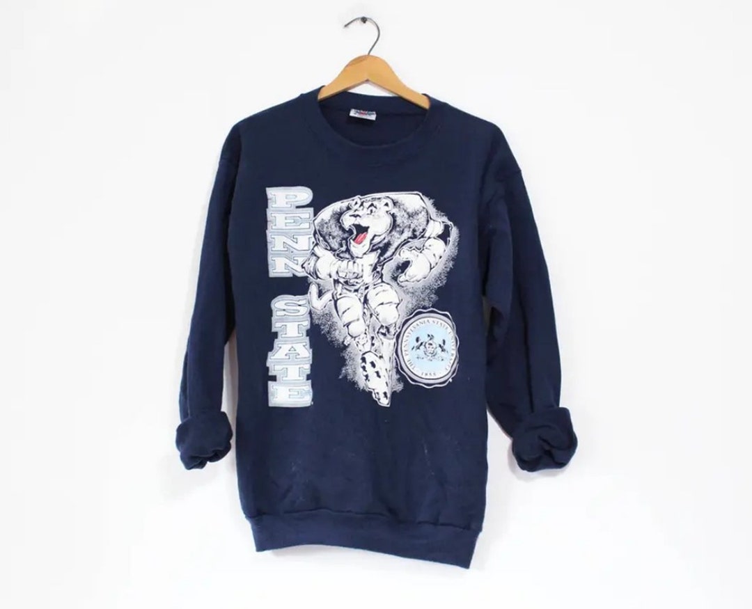 Vintage Style Penn State University Nittany Lions Sweatshirt, Penn State Sweater, Vintage Style 90s Shirt, Gift for Her, Gift For Him, Penn State Shirt