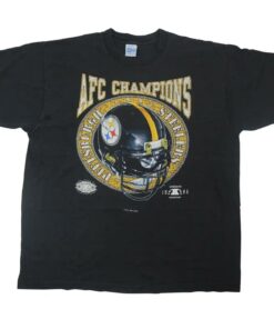 Vintage Style Pittsburgh Steelers Graphic T T Shirt Hoodie Sweatshirt Full Size Full Color Gift for NFL Fans