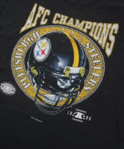 Vintage Style Pittsburgh Steelers Graphic T T Shirt Hoodie Sweatshirt Full Size Full Color Gift for NFL Fans