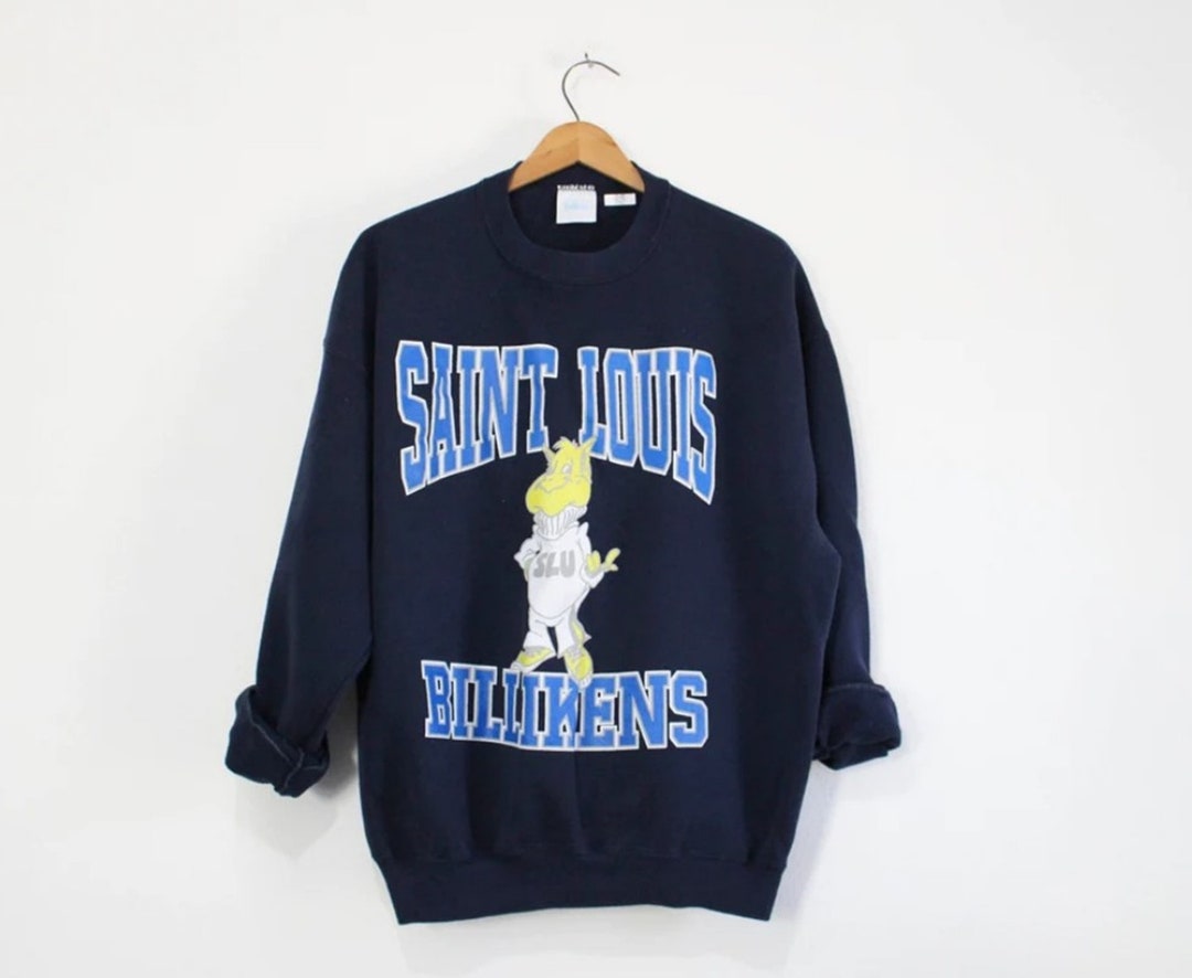 Vintage Style Saint Louis University SLU Billikens Sweatshirt, Vintage Style 90s Shirt, Gift For her, Gift For him, Saint Louis Sweater