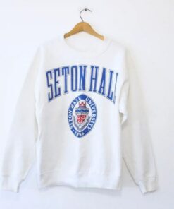 Vintage Style Seton Hall University Pirates Sweatshirt, Seton Hall Sweater, Vintage Style 90s Shirt, Gift For Her, Gift For Him, Seton Hall Shirt