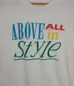Vintage Style Streetwear Design T-Shirt Sweatshirt Pullover Hoodie Reprinted Full Color Full Size
