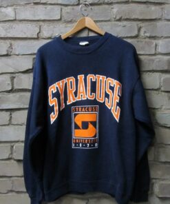 Vintage Style Syracuse University Basketball football Sweatshirt, Syracuse Sweater, Gift for Her, Gift For Him, Syracuse Orange Shirt