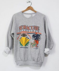Vintage Style Syracuse University Orangemen Hall of Fame Bowl 1989 Sweatshirt, Syracuse University Sweater, Gift for Her, Gift For Him