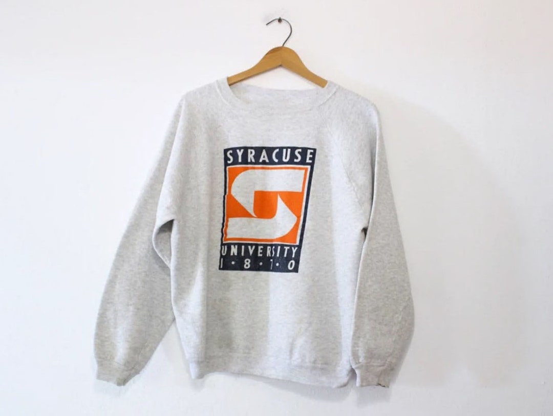 Vintage Style Syracuse University Orangemen Sweatshirt, Syracuse University Shirt, College Football Shirt, Fan Shirt- Crewneck Sweatshirt