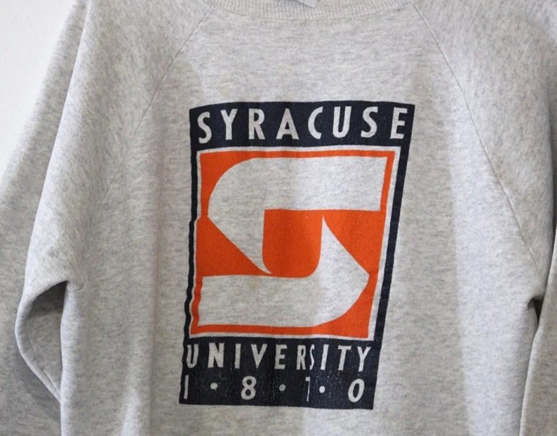 Vintage Style Syracuse University Orangemen Sweatshirt, Syracuse University Shirt, College Football Shirt, Fan Shirt- Crewneck Sweatshirt