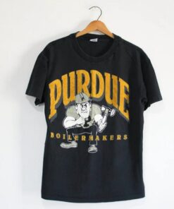 Vintage Style University Of Purdue Boilermakers T-Shirt, Vintage Style 90s Shirt, Gift For Her, Gift For Him, Purdue Boilermakers Sweater