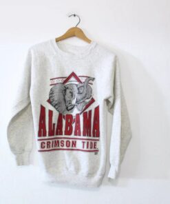 Vintage Style University of Alabama Crimson Roll Tide Sweatshirt, Alabama Sweatshirt, Roll tide sweatshirt, Alabama gift Sweatshirt, Gift For Him