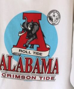 Vintage Style University of Alabama Crimson Roll Tide Sweatshirt, Vintage Style 90s Shirt, Gift For her, Gift For him, Alabama Crimson Roll Sweater