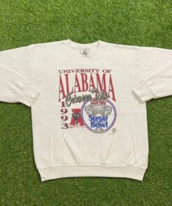 Vintage Style University of Alabama Crimson Tide Crewneck Sweatshirt, Alabama Crimson Tide Sweater, Vintage Style 90s Shirt, Gift for Her, Gift For Him