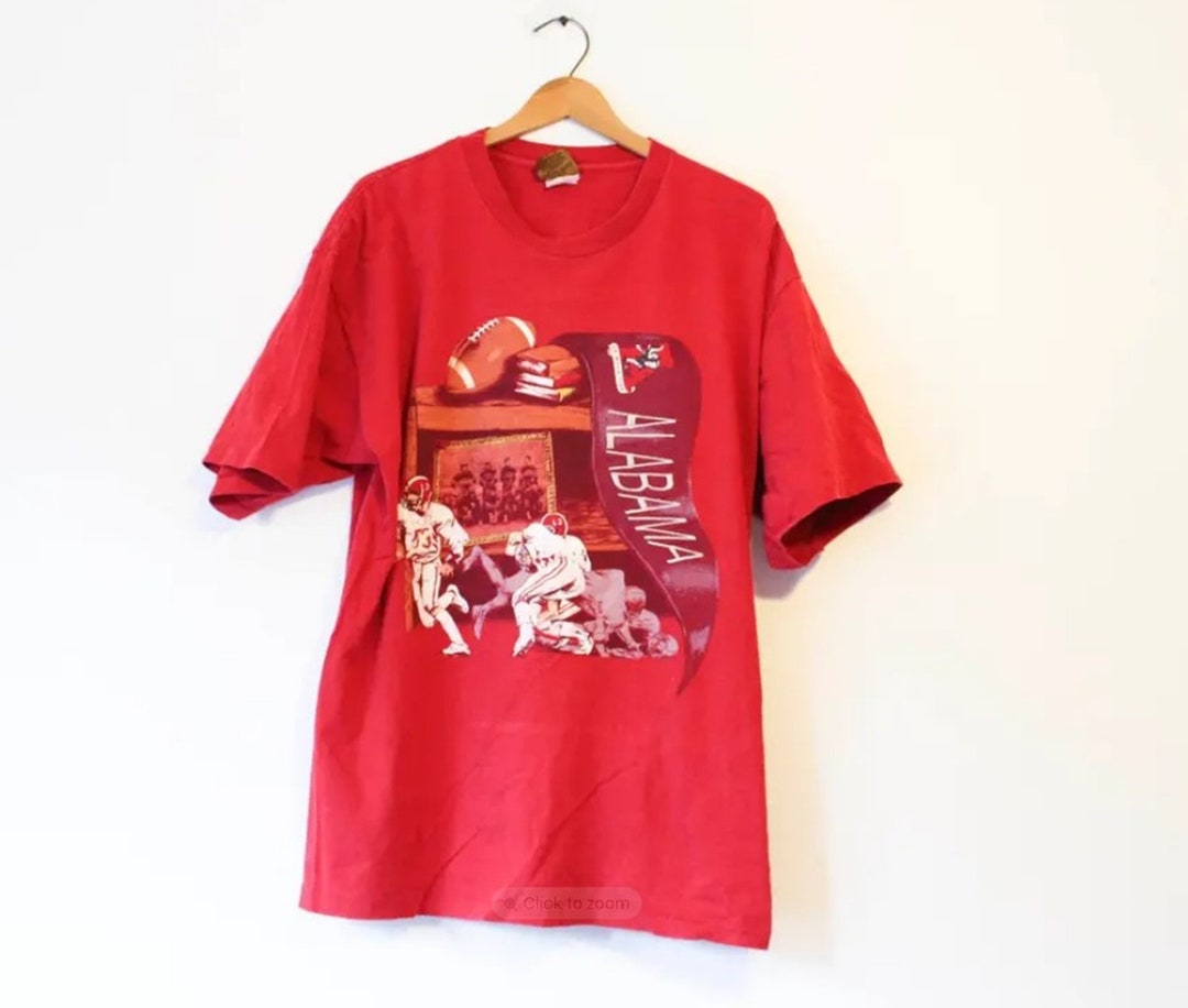 Vintage Style University of Alabama Roll Tide T-Shirt, Vintage Style 90s Shirt, Gift For Her, Gift For Him, Alabama Shirt
