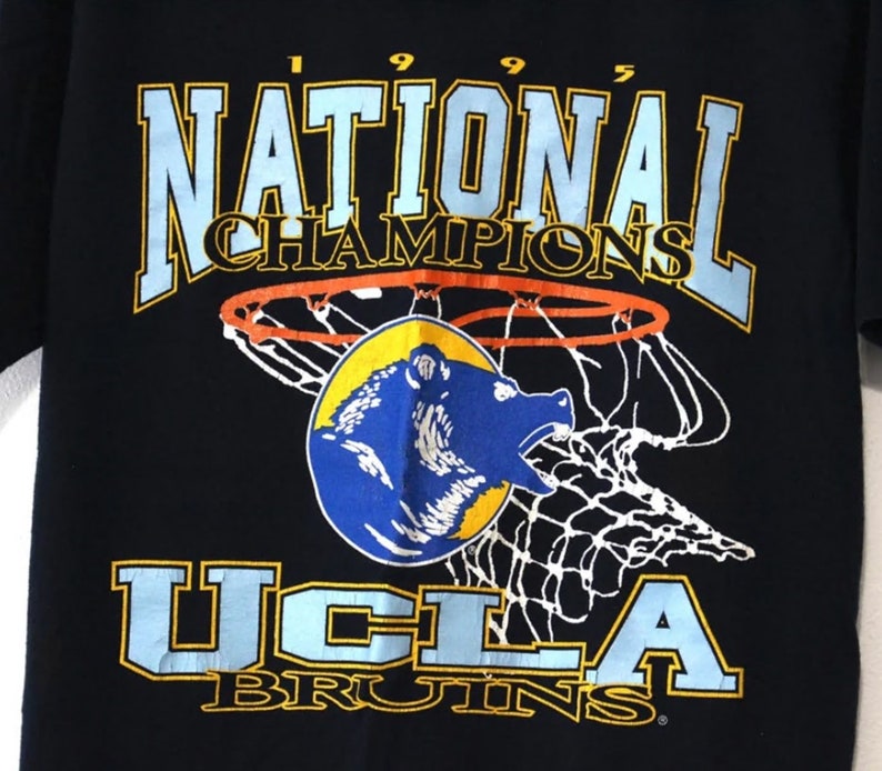 Vintage Style University of California Los Angeles UCLA Bruins Basketball Final Four 1995 T Shirt, Vintage Style 90s Shirt, UCLA T-shirt, Gift For Him