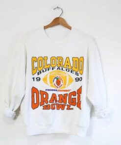 Vintage Style University of Colorado Buffaloes Orange Bowl Sweatshirt, Colorado Buffaloes Sweater, Vintage Style 90s Shirt, Gift for Her, Gift For Him
