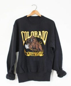 Vintage Style University of Colorado Buffaloes Sweatshirt, Colorado Buffaloes Sweater, Gift for Her, Gift For Him, Colorado Buffaloes Shirt