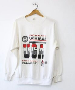 Vintage Style University of Georgia Bulldogs Sweatshirt, Vintage Style 90s Shirt, Georgia Bulldogs Sweater, Gift For Her, GIFT For Him