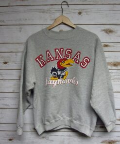 Vintage Style University of Kansas Jayhawks Basketball Sweatshirt, Gift For her, Gift For him,Kansas Jayhawks Sweater,Kansas University Sweatshirt