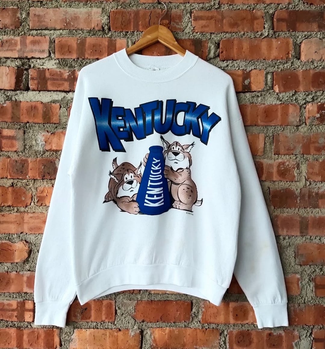 Vintage Style University of Kentucky Sweatshirt, Kentucky Wildcats Sweater, Gift for Her, Gift For Him, Kentucky University Shirt