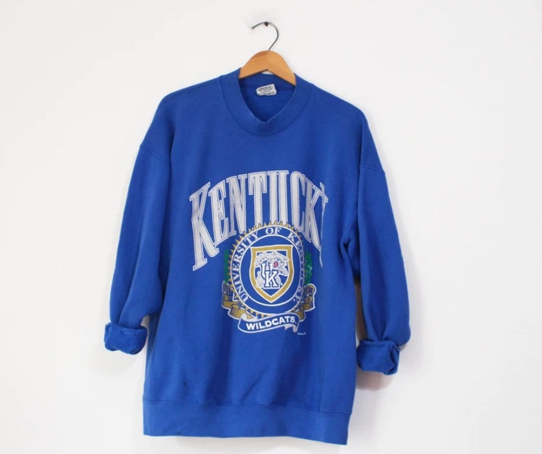 Vintage Style University of Kentucky Wildcats Sweatshirt, Kentucky Wildcats Sweater, Gift for Her, Gift For Him, Kentucky University Shirt