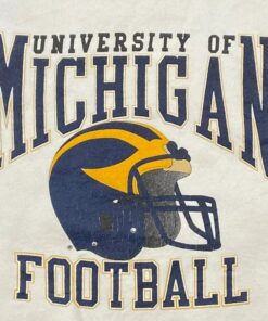 Vintage Style University of Michigan Football Crewneck Sweatshirt, Michigan wolverines Sweater, Vintage Style 90s Shirt, Gift for Her, Gift For Him