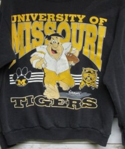 Vintage Style University of Missouri Tigers Football Sweatshirt, Missouri University Tigers Sweater, Gift for Her, Gift For Him
