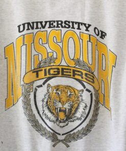 Vintage Style University of Missouri Tigers Mizzou Sweatshirt, Vintage Style 90s Shirt, Gift For her, Gift For him, Missouri Tigers Sweater
