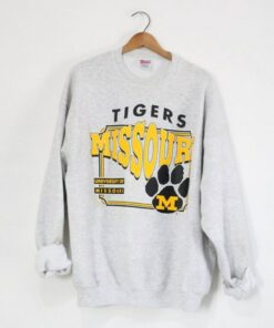 Vintage Style University of Missouri Tigers Sweatshirt, Missouri Tigers Sweater, Gift for Her, Gift For Him, Missouri Tigers Sweatshirt