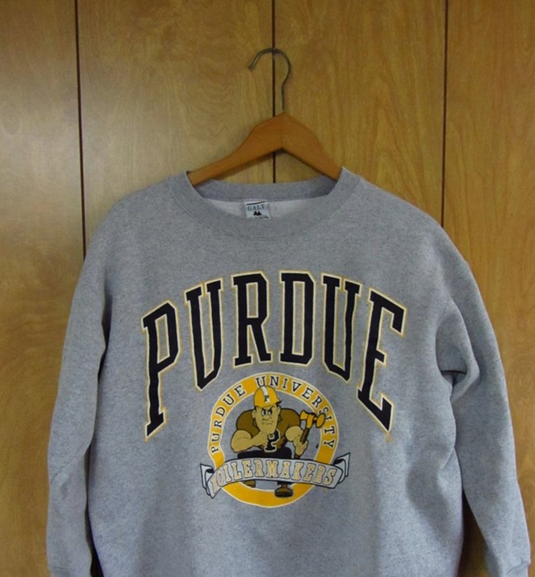 Vintage Style University of Purdue Boliermakers Sweatshirt, Purdue Boliermakers Sweater, Gift for Her, Gift For Him, Purdue Boliermakers Shirt