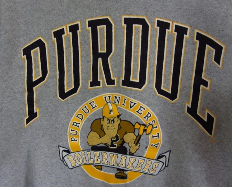 Vintage Style University of Purdue Boliermakers Sweatshirt, Purdue Boliermakers Sweater, Gift for Her, Gift For Him, Purdue Boliermakers Shirt