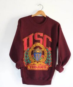 Vintage Style University of Southern California USC Trojans Sweatshirt, Vintage Style 90s Shirt, Gift For Her, Gift For Him, Southern California Shirt