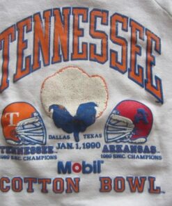 Vintage Style University of Tennessee vs Arkansas Cotton Bowl Sweatshirt, Vintage Style 90s Shirt, Tennessee Shirt, Gift For Her, Gift For Him,